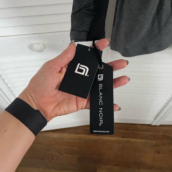 Blanc Noir Charcoal Heather and Black Traveler’s Jacket - Picture 9 of 16